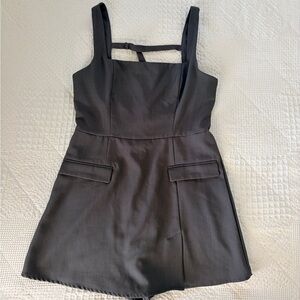 Grey Mini Skort Romper size Medium